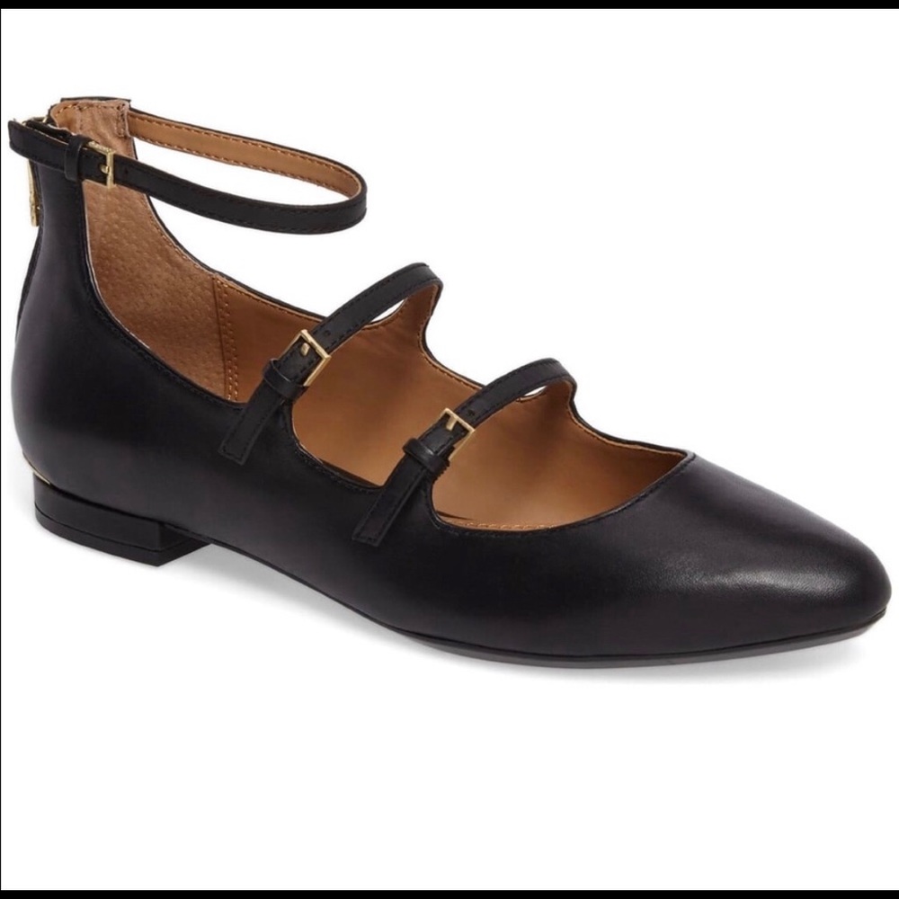 Calvin Klein Black Flats